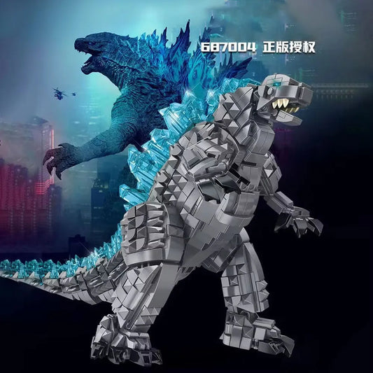 Monster dinosaur movie Series Building Block model 1284pcs