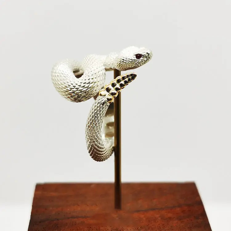 Vintage Snake Ring Adjustable Opening