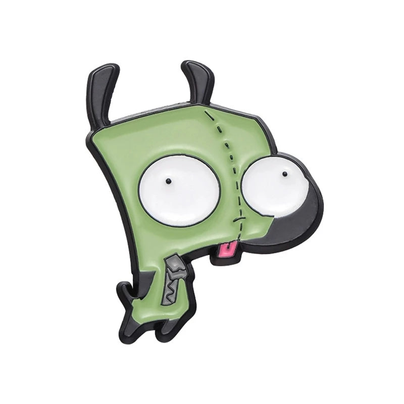 Alien Invader Zim Collection Enamel Pins