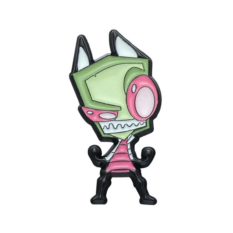 Alien Invader Zim Collection Enamel Pins