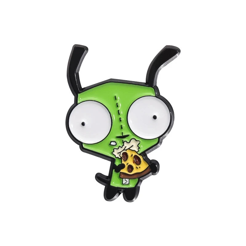 Alien Invader Zim Collection Enamel Pins
