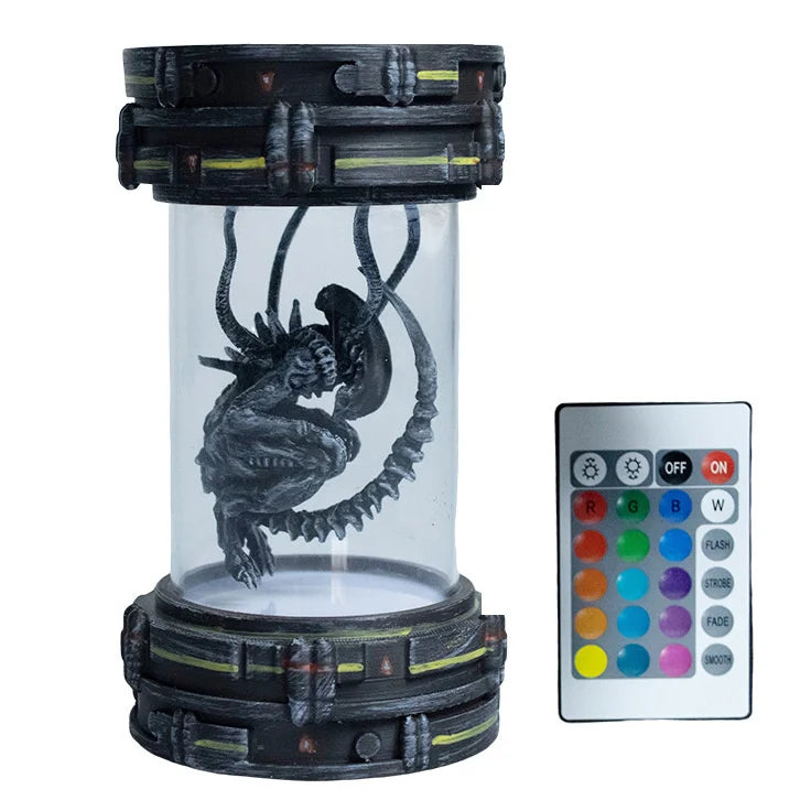 Aliens Glow Jar Xenomorph Specimen Resin Lamp Ornaments