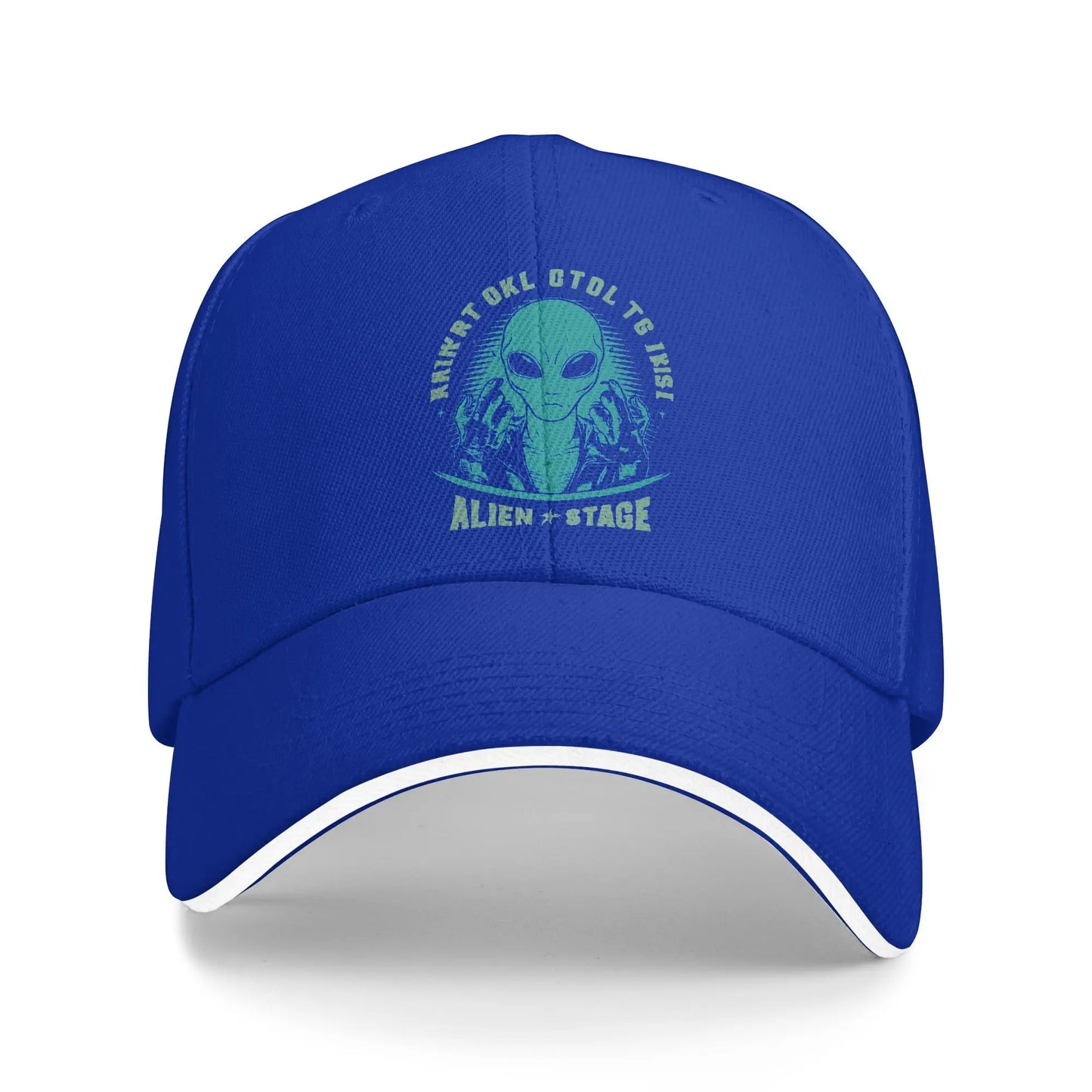 Cartoon Alien Stage Baseball Cap Classic Trucker