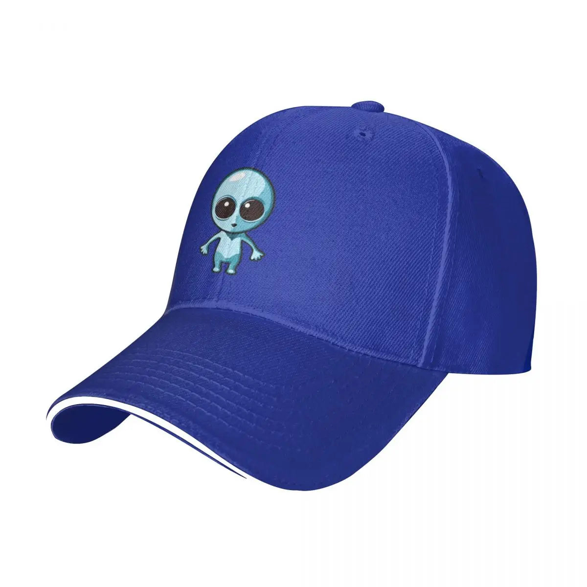 Cute Blue Alien A Baseball Caps Hat