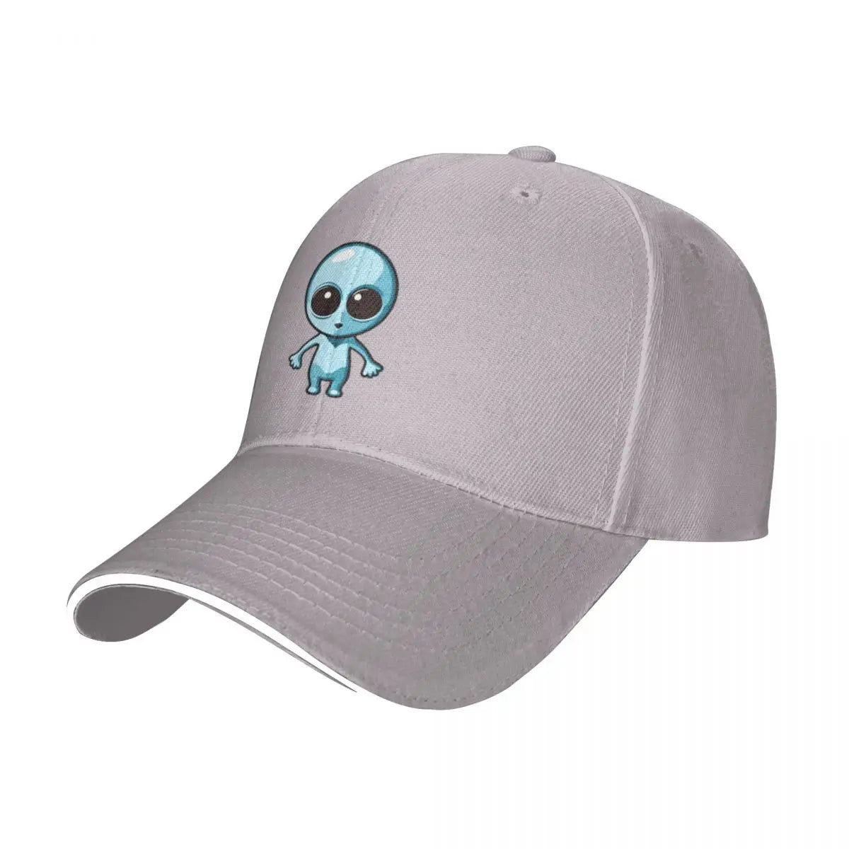 Cute Blue Alien A Baseball Caps Hat