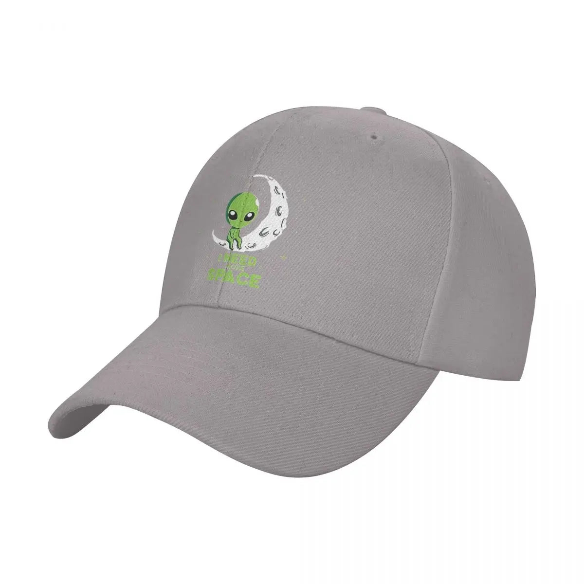 I Need Space Green Alien Cap