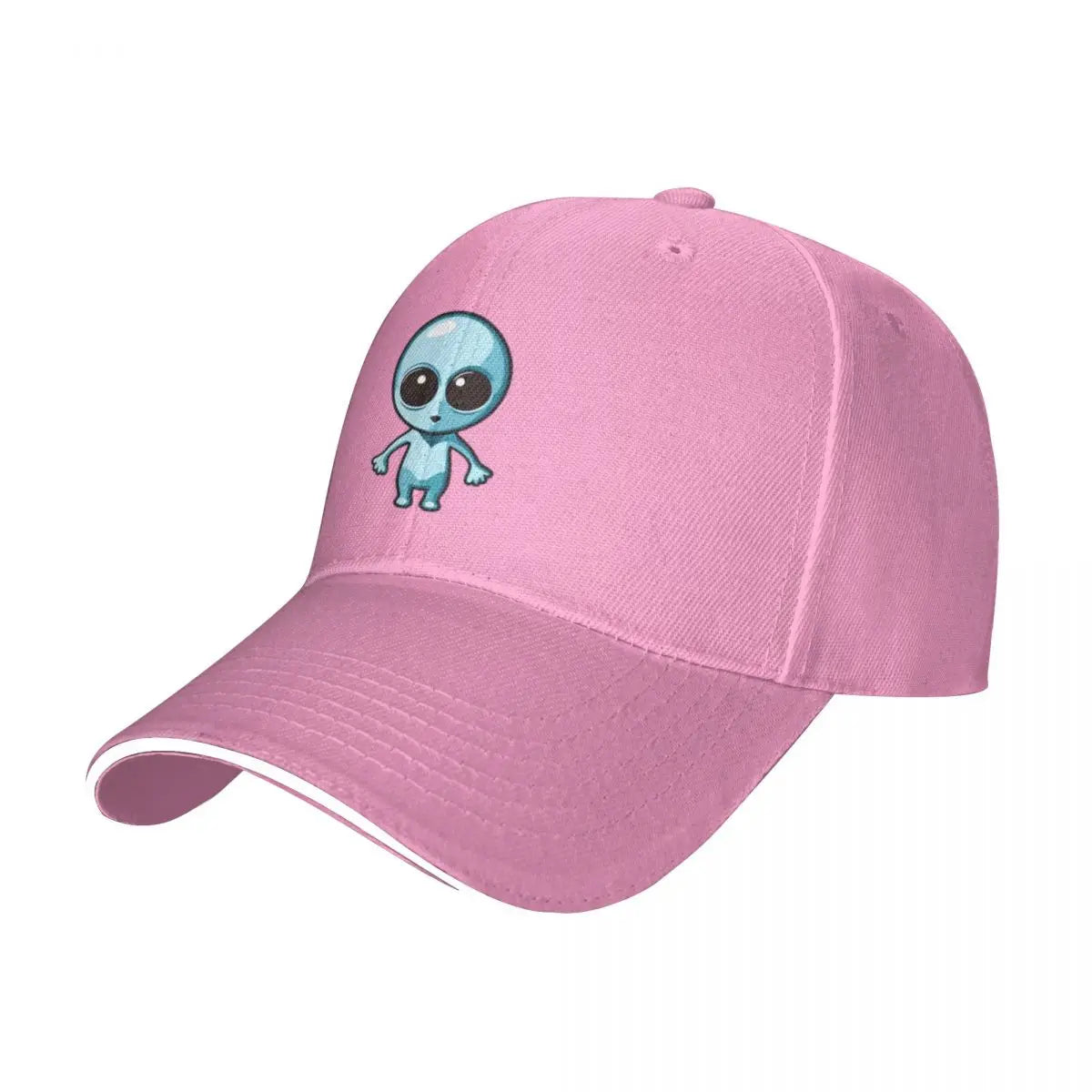 Cute Blue Alien A Baseball Caps Hat