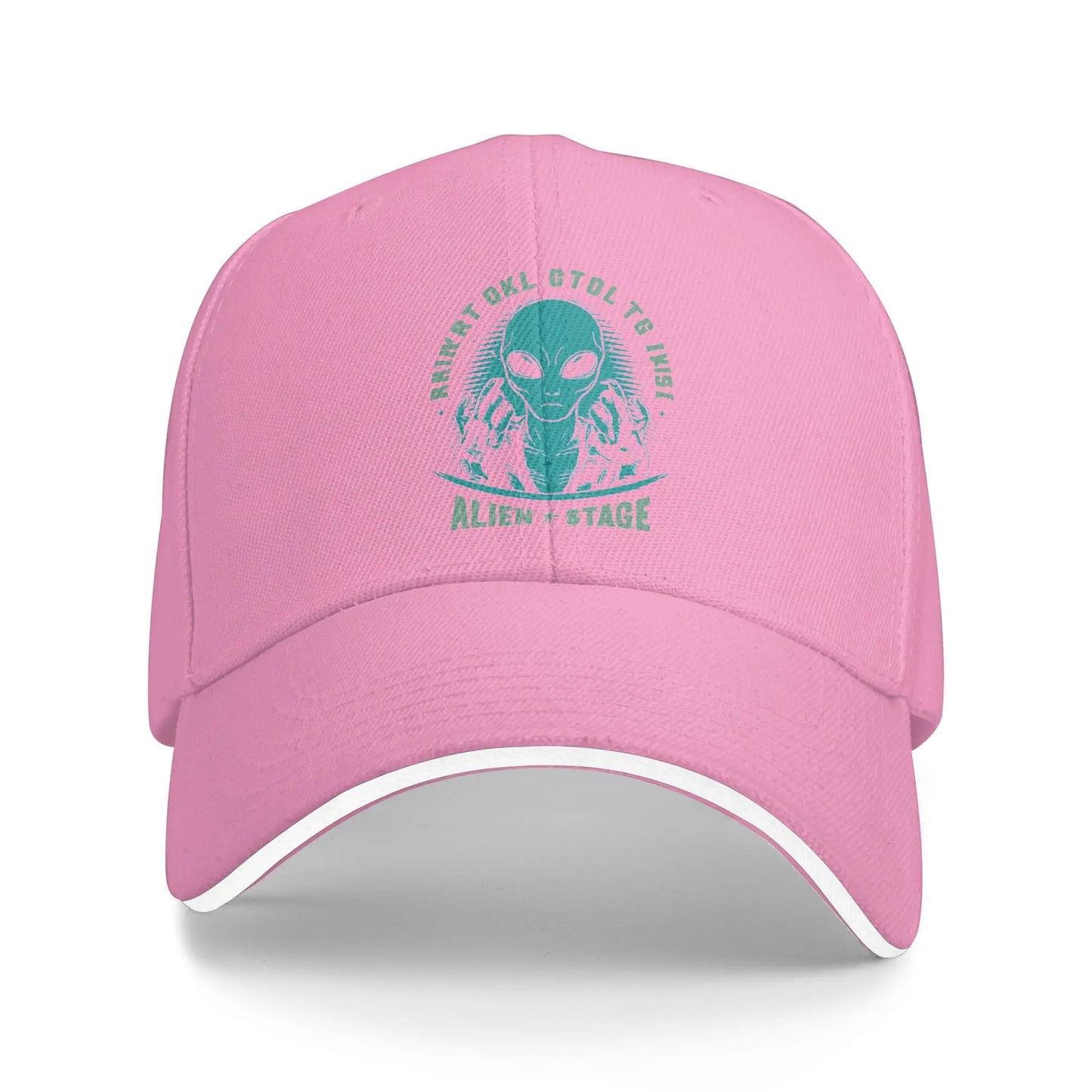 Cartoon Alien Stage Baseball Cap Classic Trucker