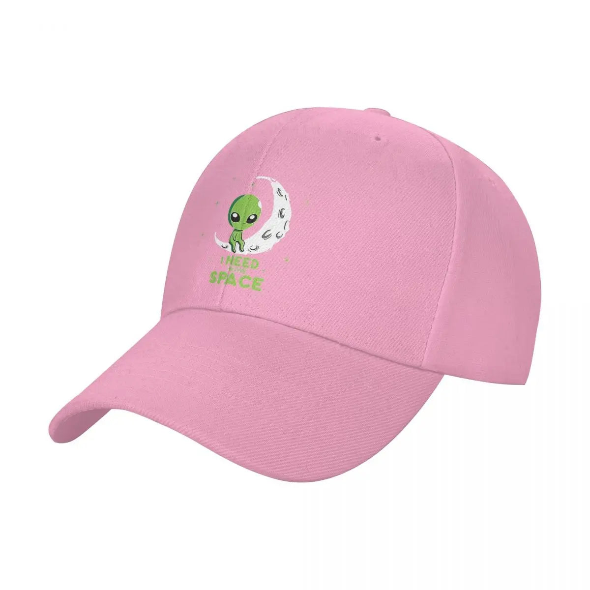 I Need Space Green Alien Cap