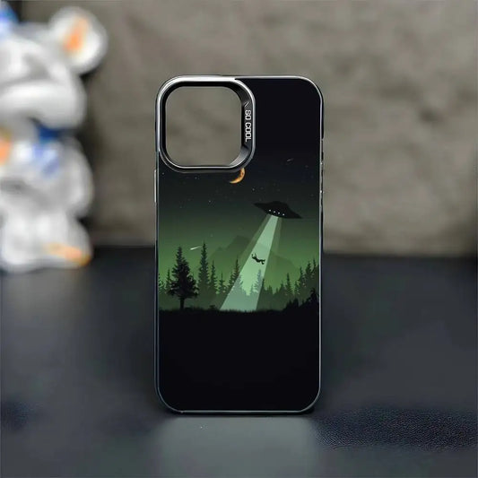 UFO Alien Thing Phone Case For iPhones