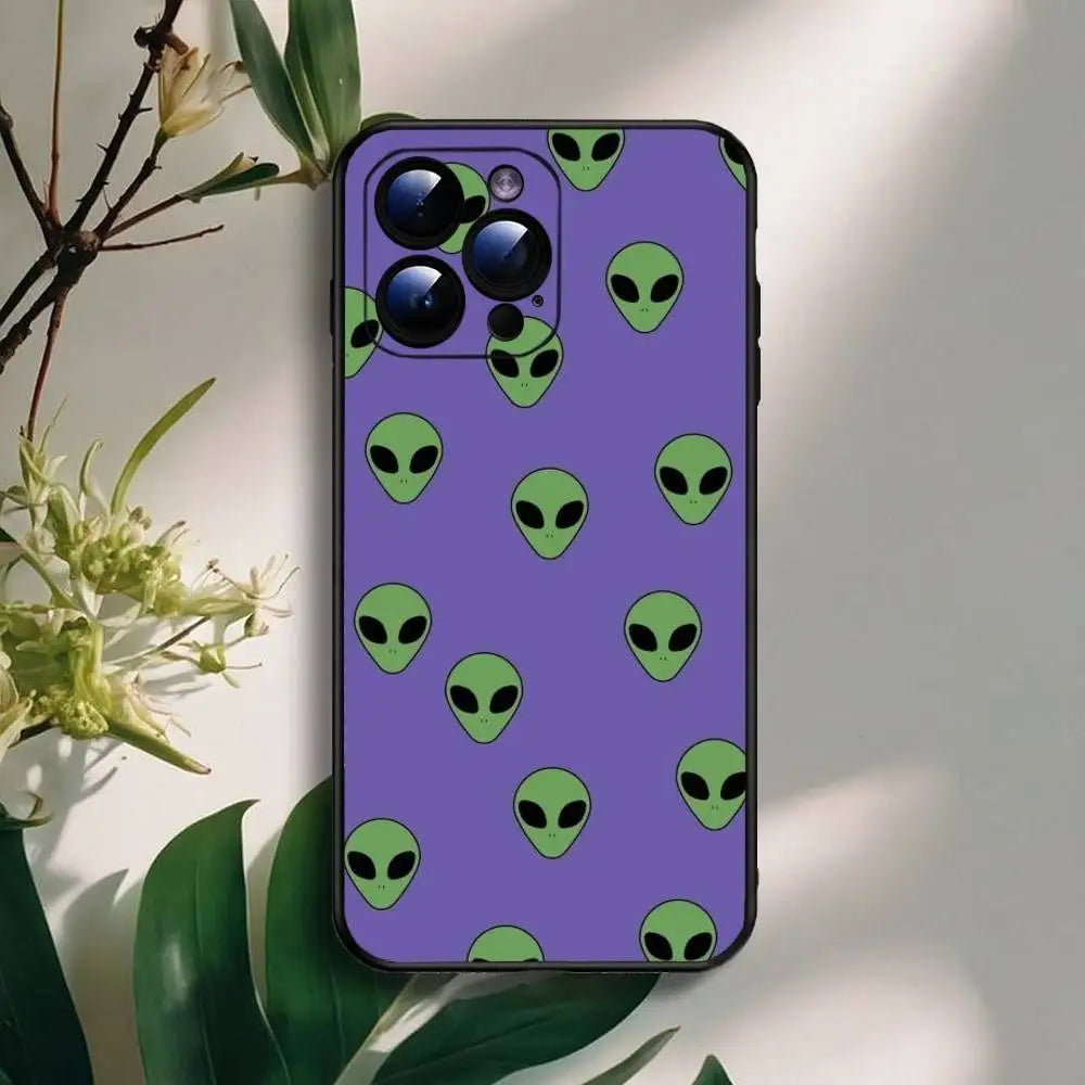 Alien Horror Elements Phone Case For iPhones
