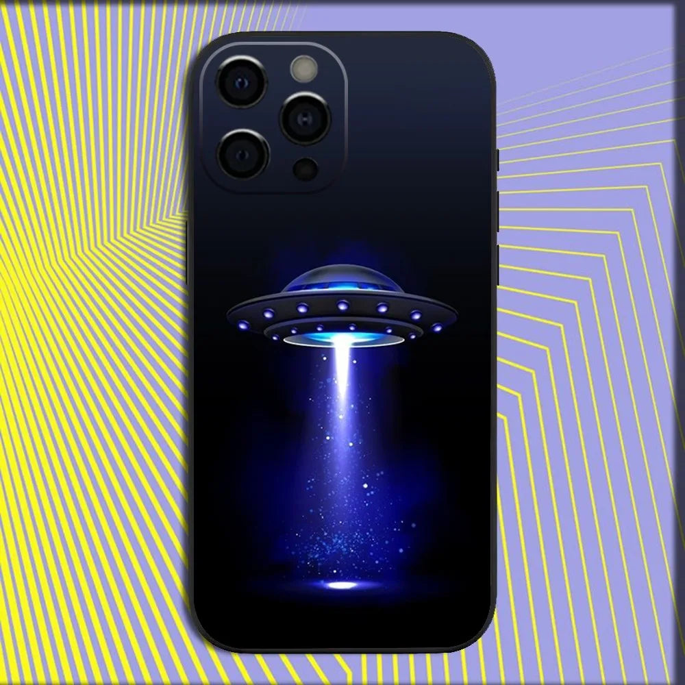 UFO Alien Thing Phone Case For iPhones