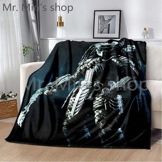 Boy Girl's Bedroom Multifunction Blankets Alien Vs. Predator