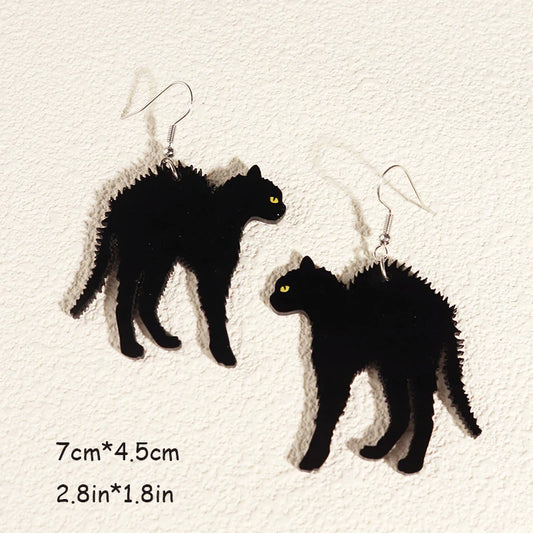 Alien Earrings For Women Girls Hip Hop Cute