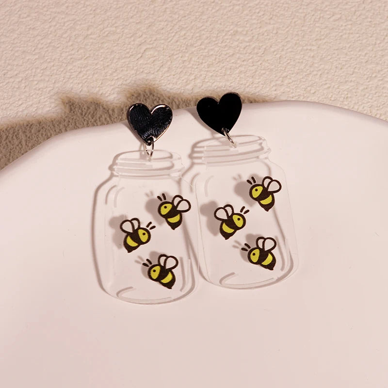 Alien Earrings For Women Girls Hip Hop Cute