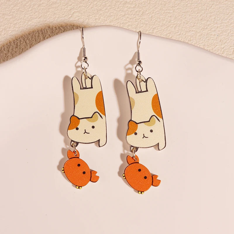 Alien Earrings For Women Girls Hip Hop Cute