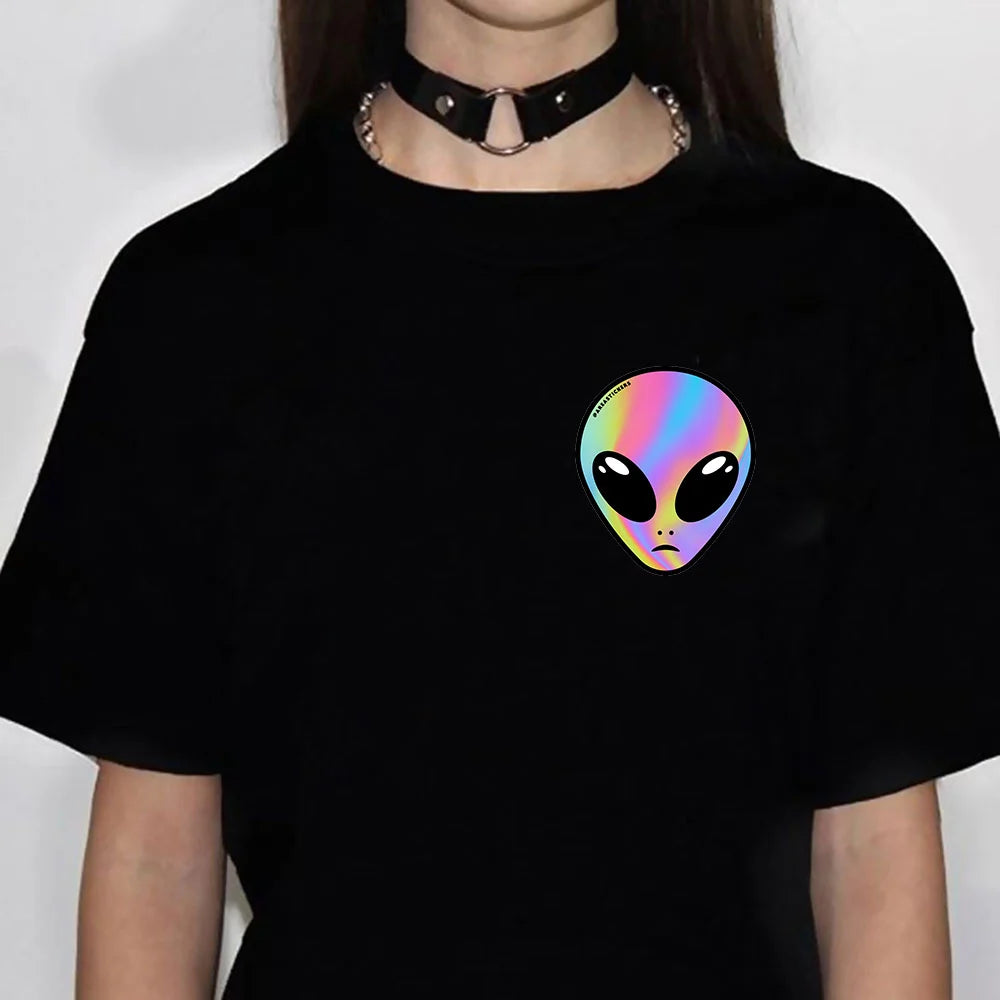 Magic Mushrooms Alien Psychedelic Shirt