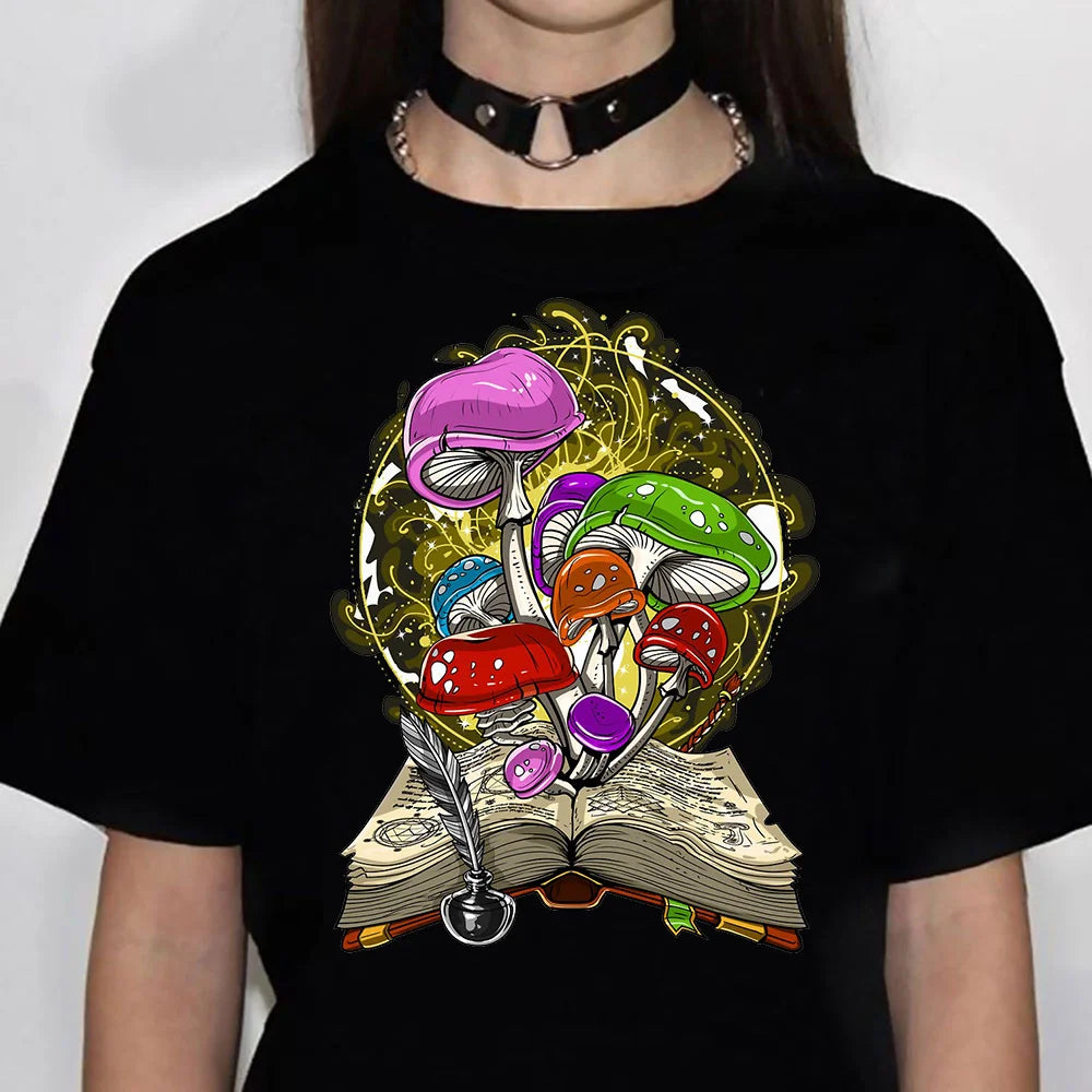 Magic Mushrooms Alien Psychedelic Shirt