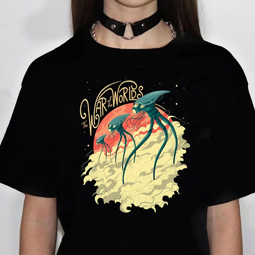 Magic Mushrooms Alien Psychedelic Shirt