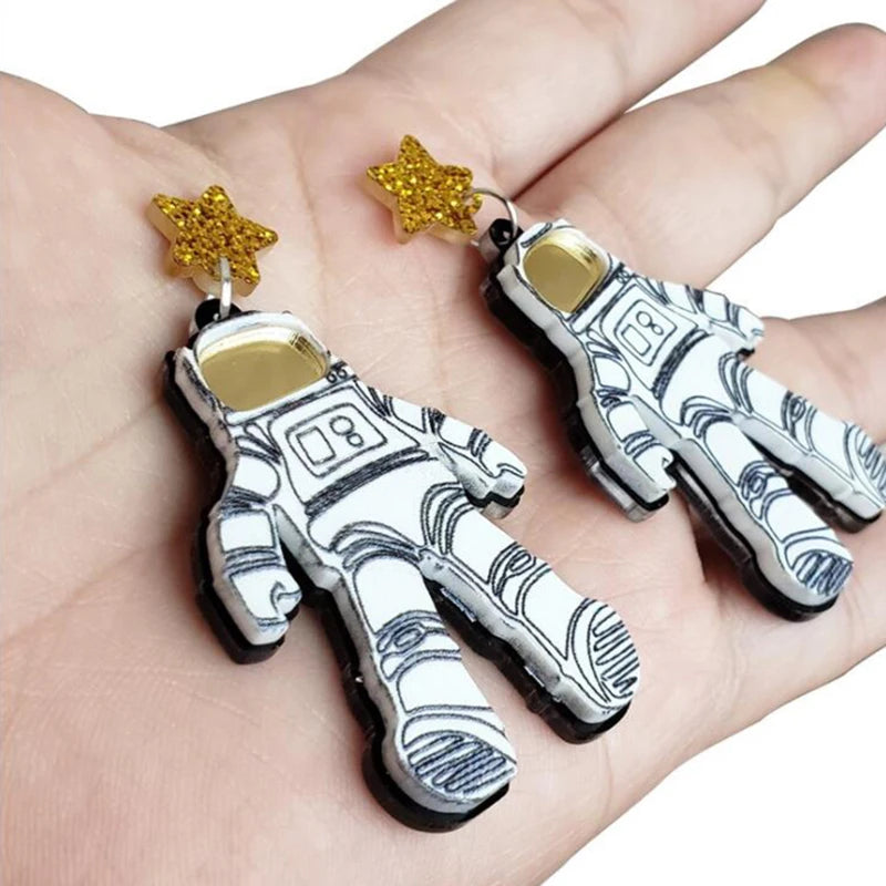 Earrings For Women Girls Hip Hop Cute