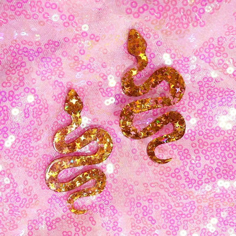 Y2k Earrings For Women Hip Hop Pink Cute Alien Set