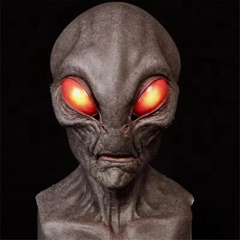 Halloween Alien Mask Cosplay Horror UFO