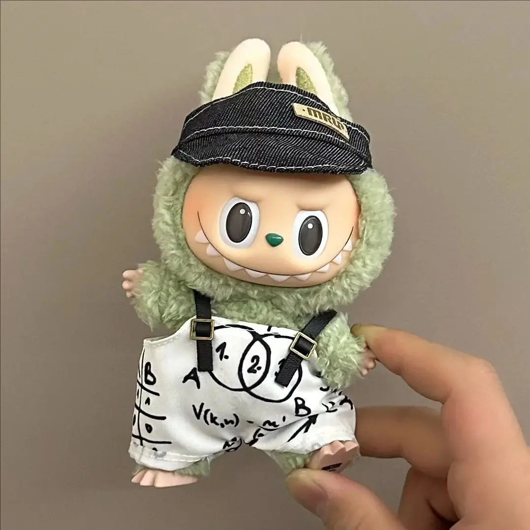 Labubu Clothes Trendy Velcro Doll 2025