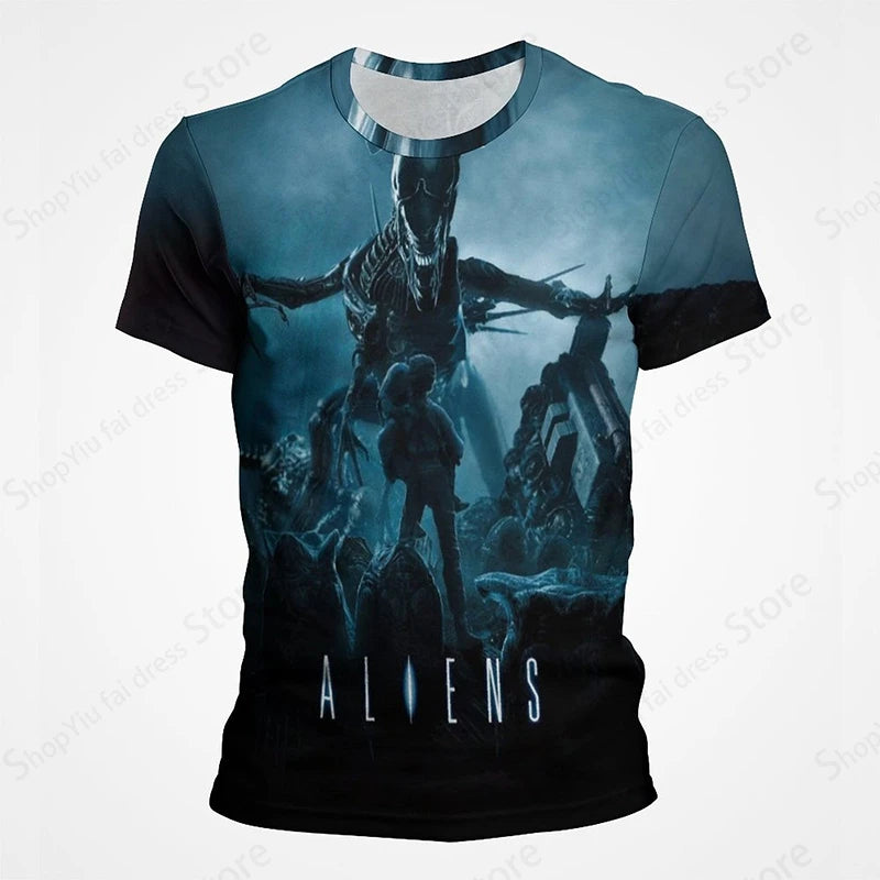 Movies Alien Mutation 3d Print Tshirt Men Women