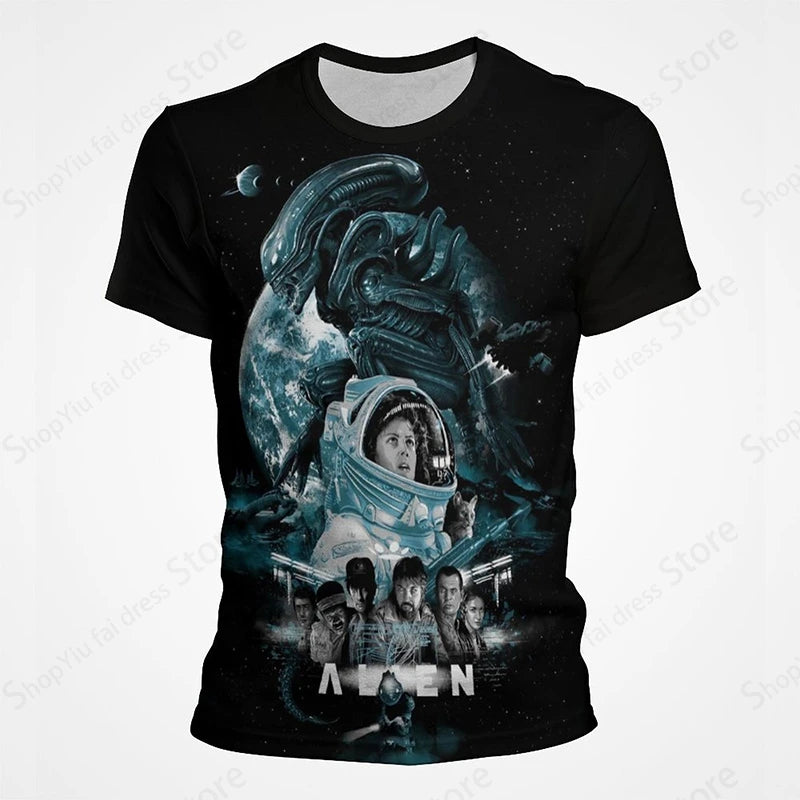 Movies Alien Mutation 3d Print Tshirt Men Women