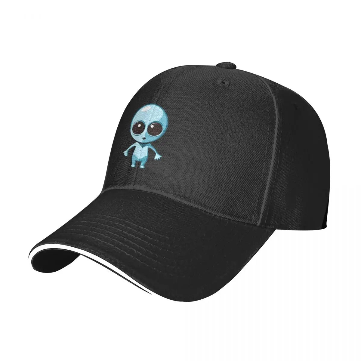 Cute Blue Alien A Baseball Caps Hat