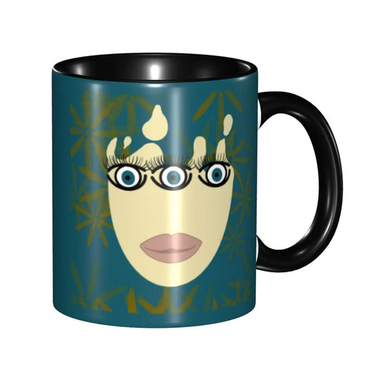 Melting Alien Woman Trippy Mug