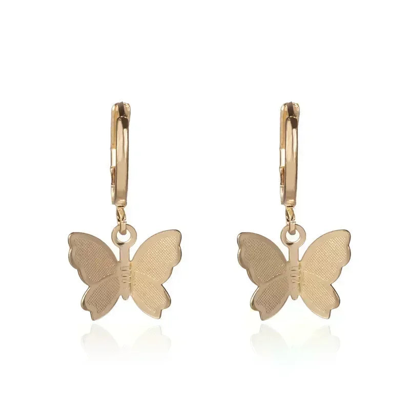 Geometric Rhombus Double Layer Combination Design Earrings For Women