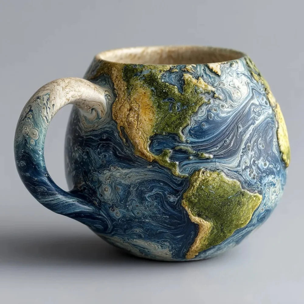 Planetary Mug Collection Cosmic Resin Cups