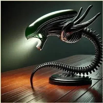 Alien Shaped Lamps Bedroom Decoration
