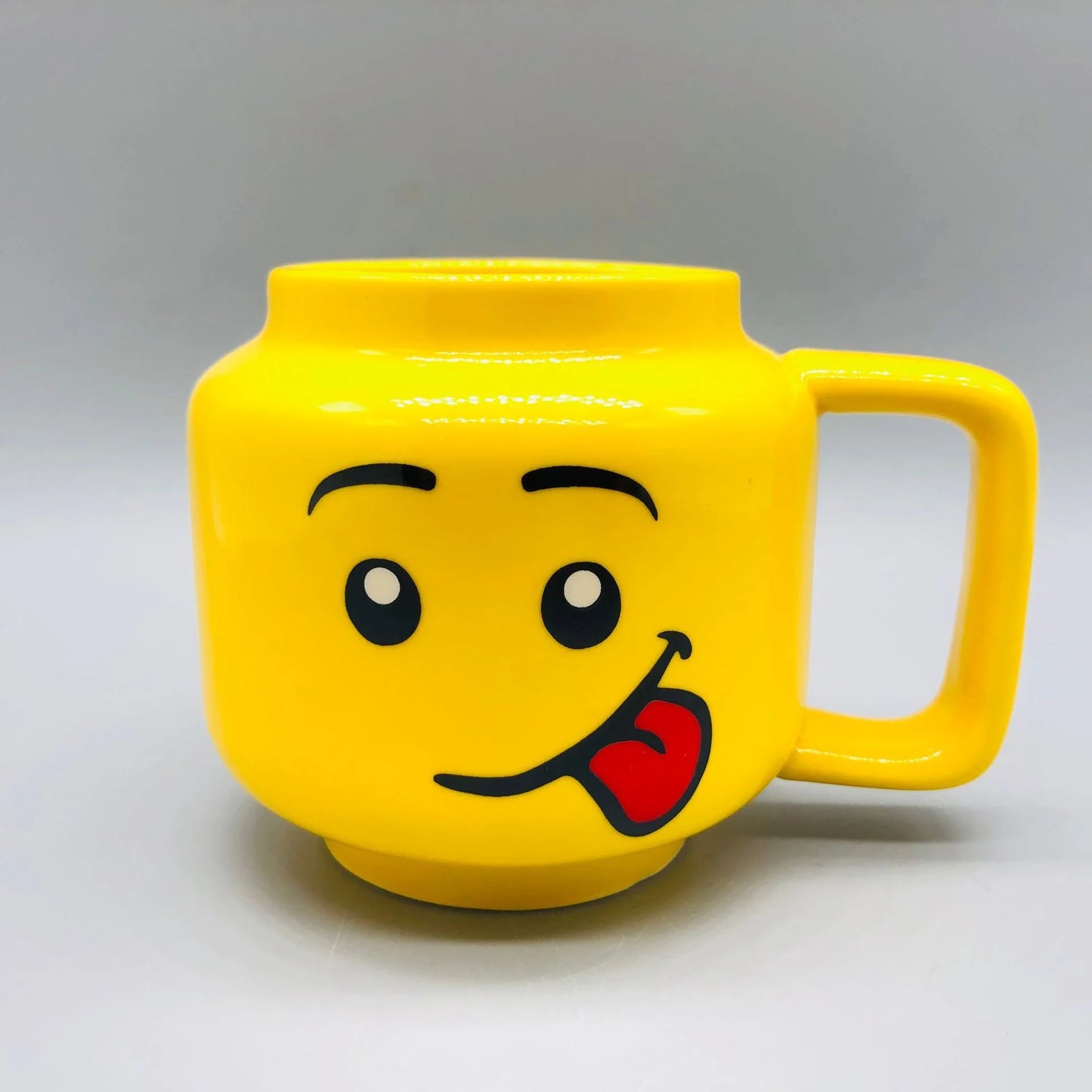 Cartoon Ceramic Mug Cup 250ML with Cute Impish Expression
