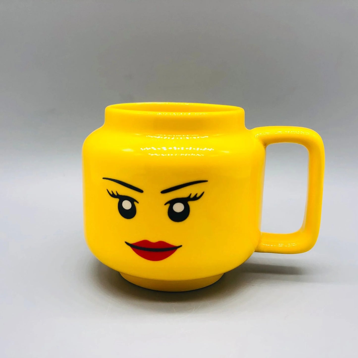Cartoon Ceramic Mug Cup 250ML with Cute Impish Expression