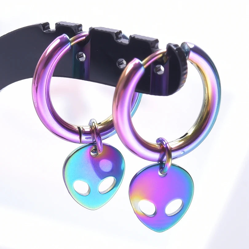 New Alien Pendant Chain Neck Decoration Necklace For Women/Men