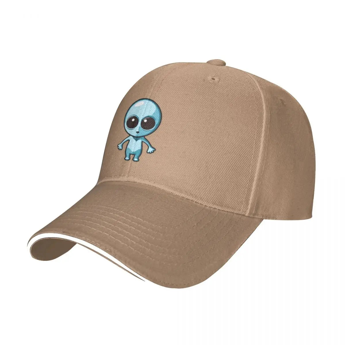 Cute Blue Alien A Baseball Caps Hat