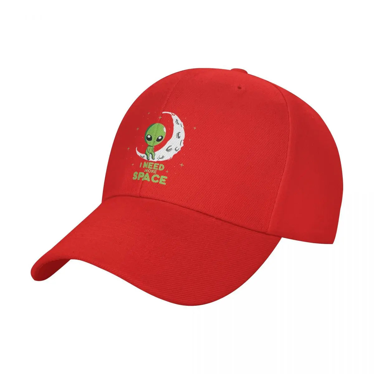 I Need Space Green Alien Cap