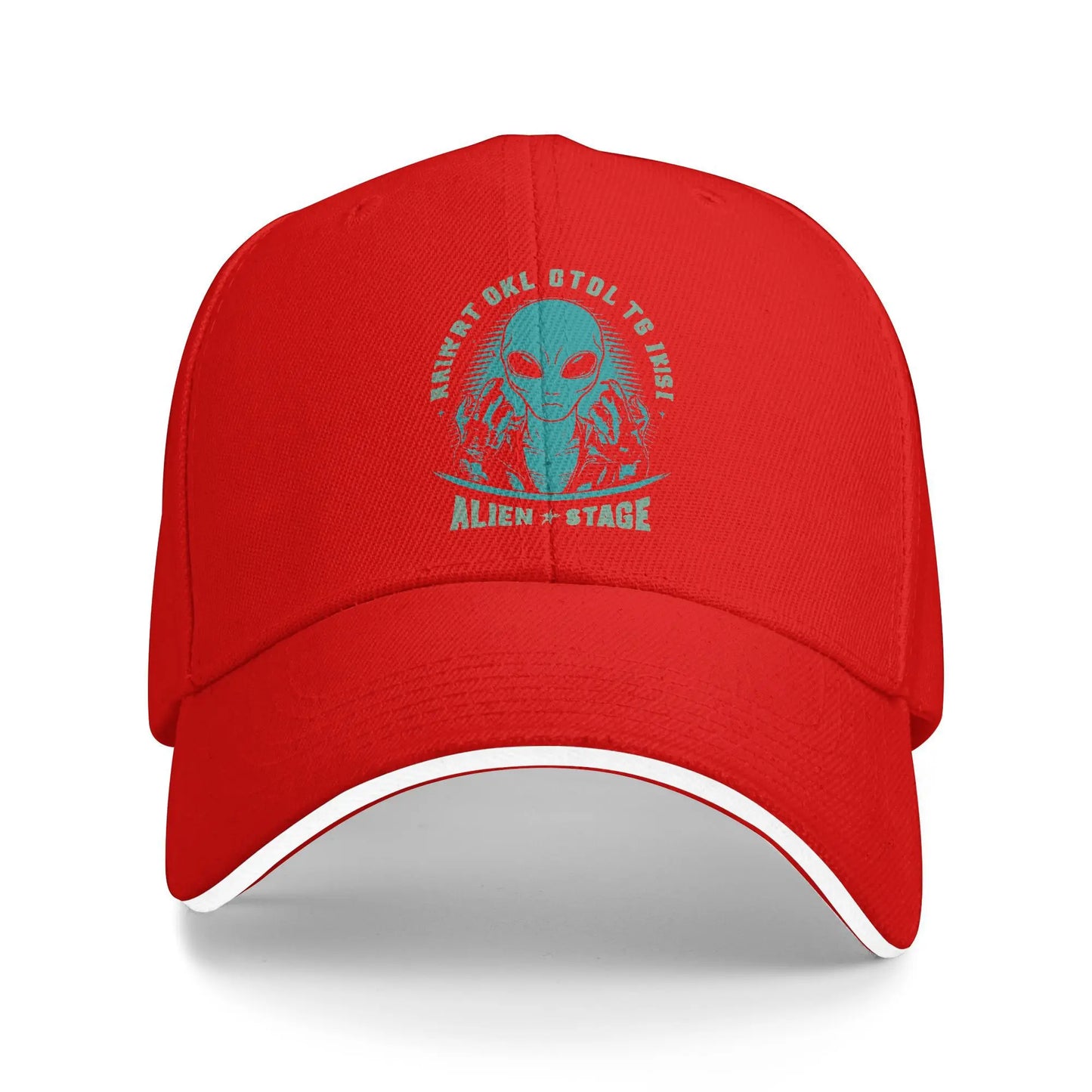 Cartoon Alien Stage Baseball Cap Classic Trucker
