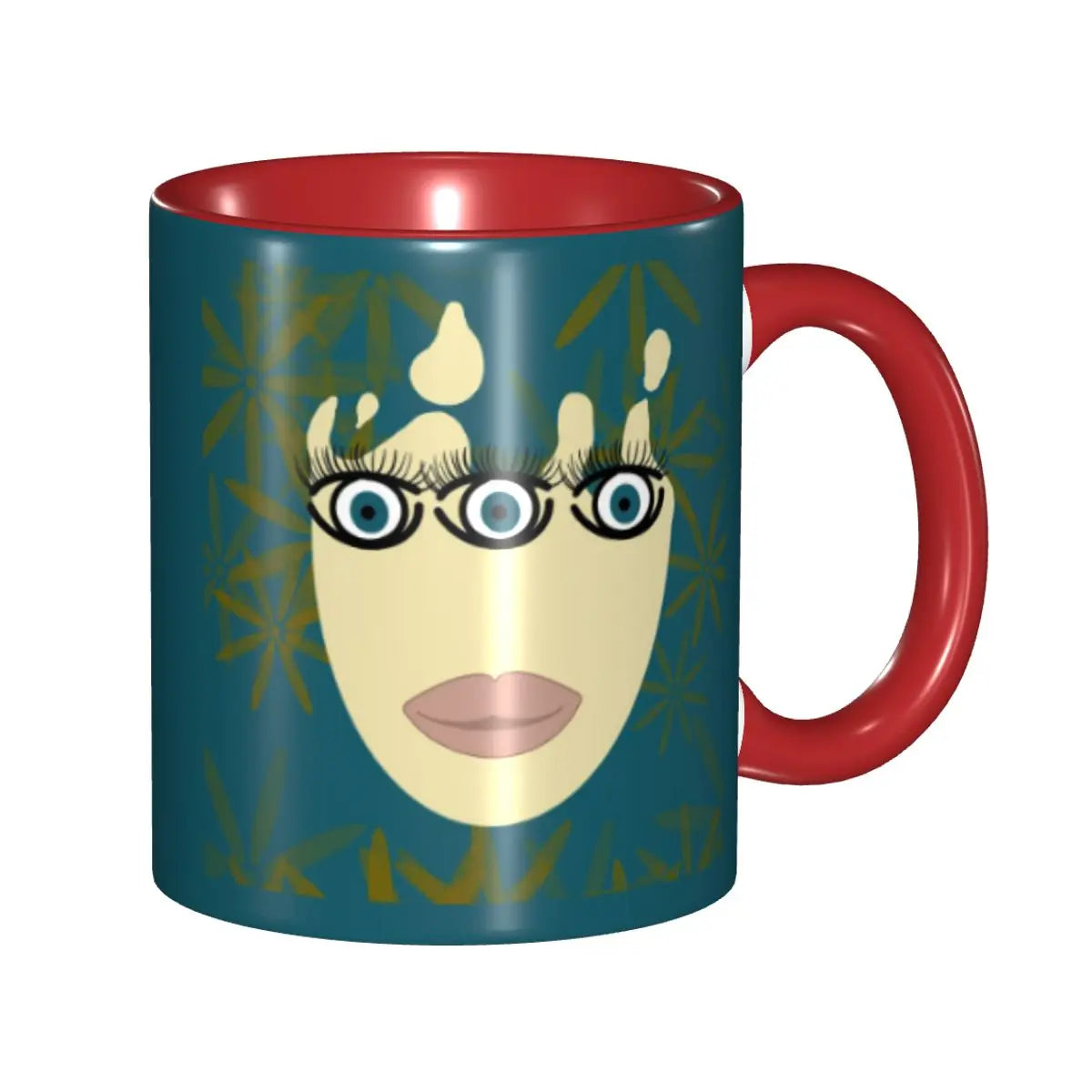 Melting Alien Woman Trippy Mug