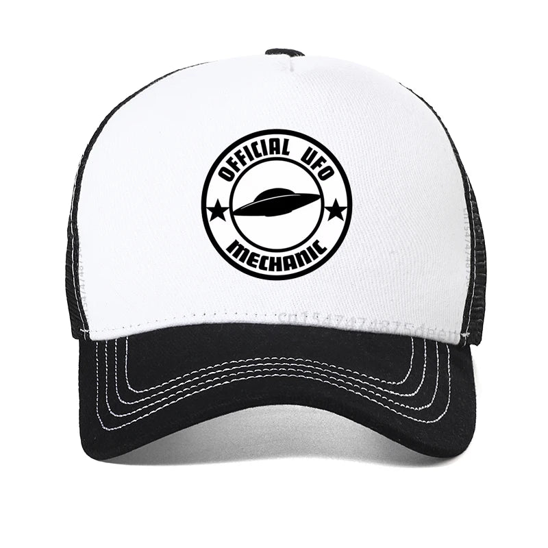 Official UFO Mechanic Funny Baseball Cap