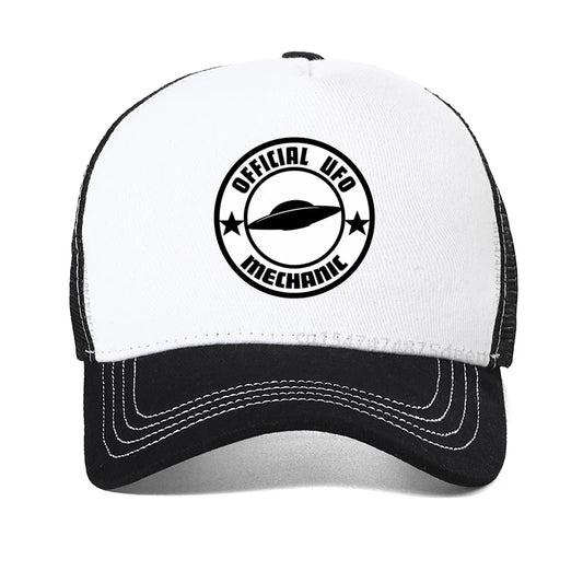 Official UFO Mechanic Funny Baseball Cap