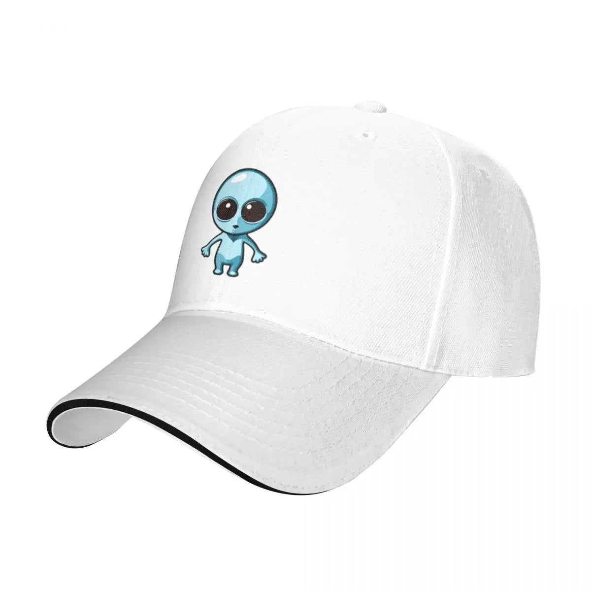 Cute Blue Alien A Baseball Caps Hat