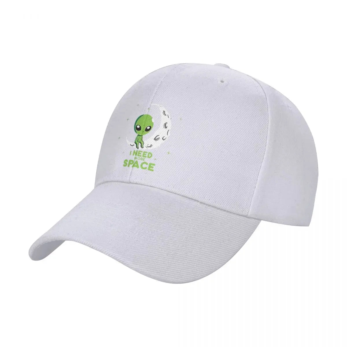 I Need Space Green Alien Cap