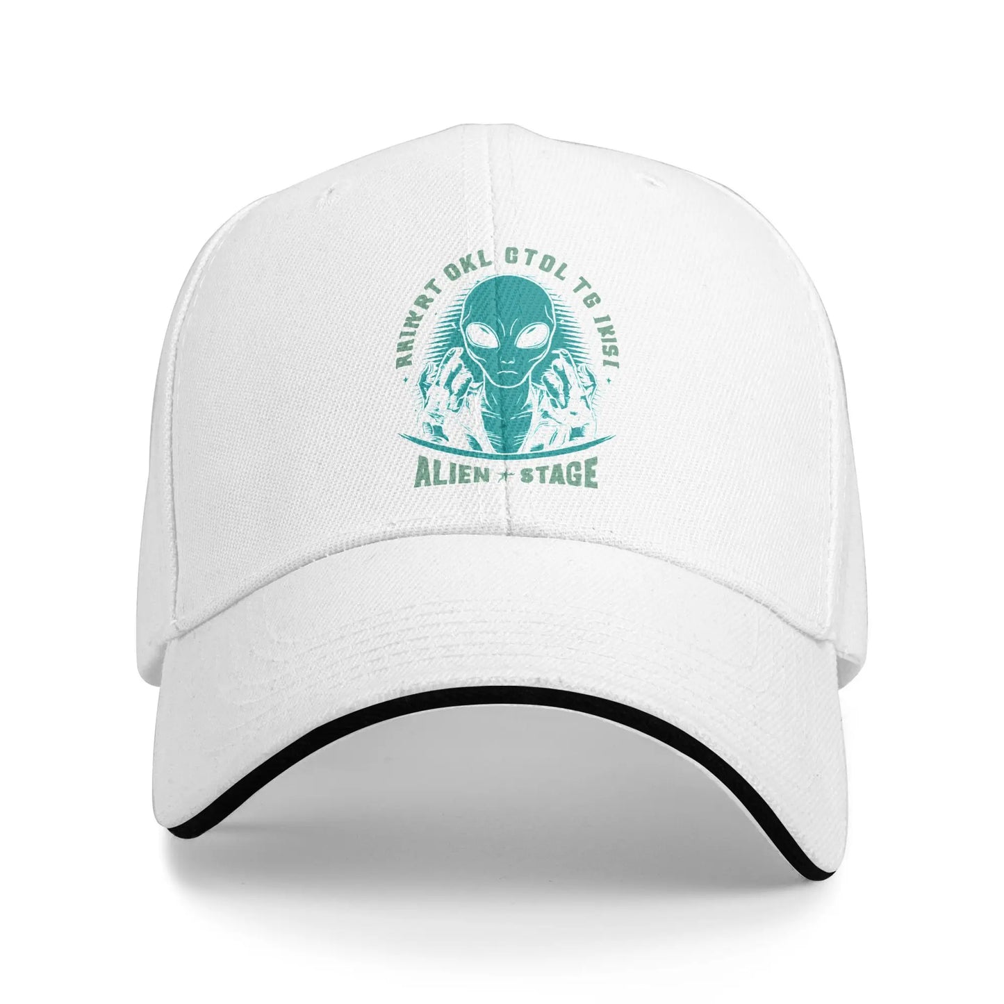 Cartoon Alien Stage Baseball Cap Classic Trucker