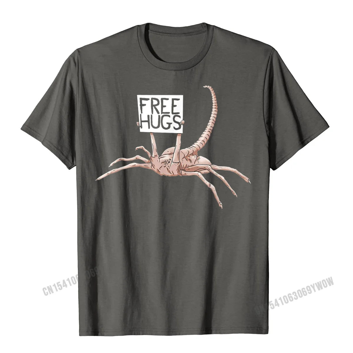 Free Hugs Funny Facehugger Aliens T-Shirt