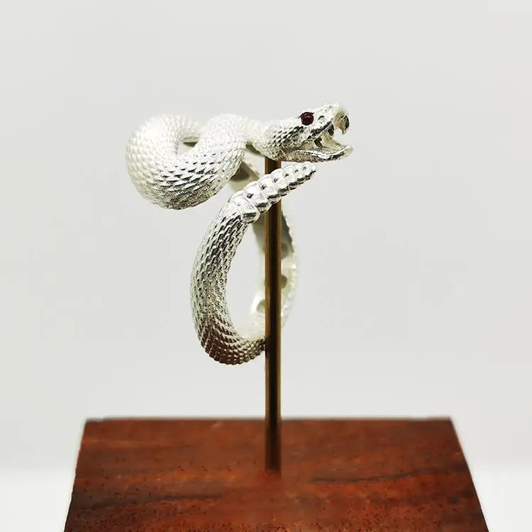 Vintage Snake Ring Adjustable Opening