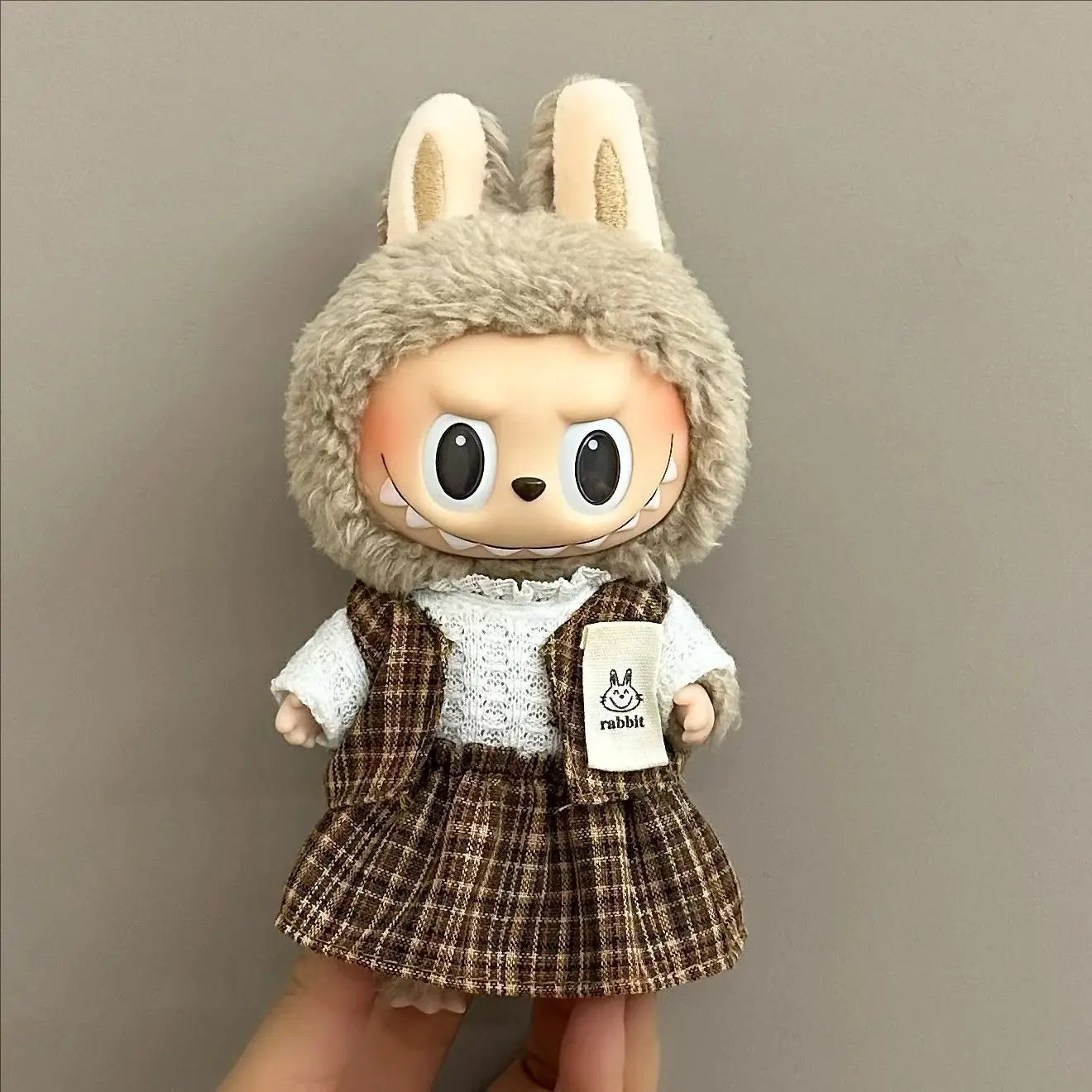 Labubu Clothes Trendy Velcro Doll 2025