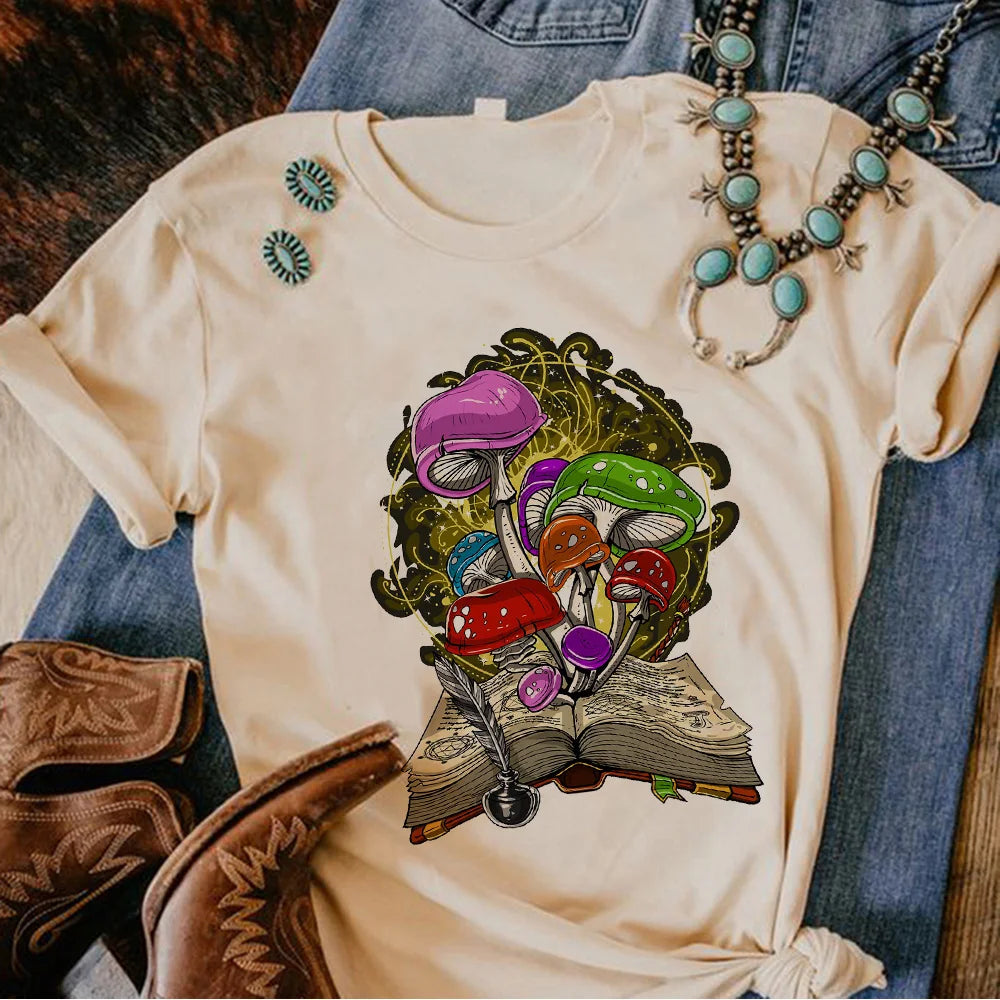 Magic Mushrooms Alien Psychedelic Shirt